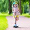 Kids Kick Scooter with Adjustable Height and Light Up Wheels